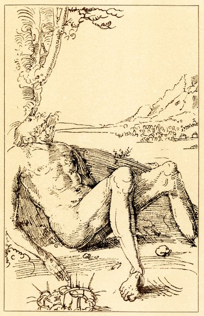 Studium lamentacji autorstwa Albrecht Altdorfer