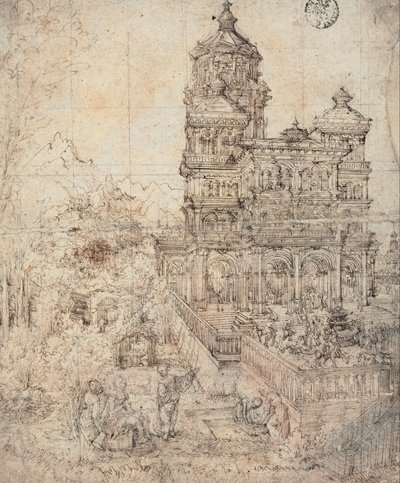 Zuzanna w swojej kąpieli autorstwa Albrecht Altdorfer