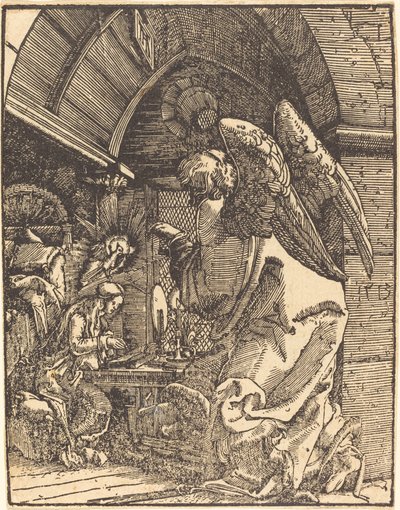 Zwiastowanie autorstwa Albrecht Altdorfer
