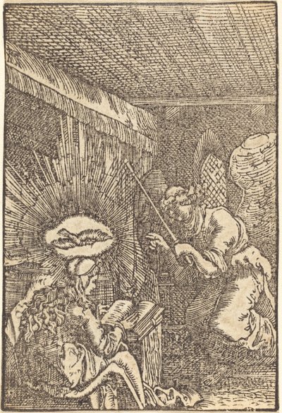 Zwiastowanie autorstwa Albrecht Altdorfer