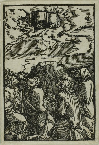 Wniebowstąpienie, z Upadku i odkupienia człowieka autorstwa Albrecht Altdorfer