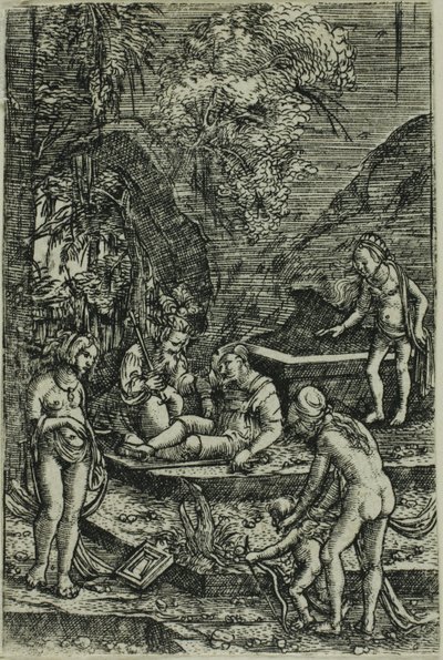 Sen o Paryżu autorstwa Albrecht Altdorfer