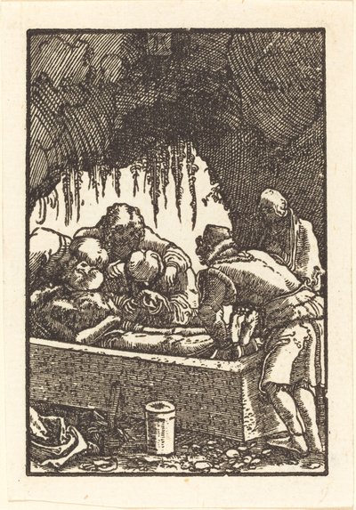 Złożenie do grobu autorstwa Albrecht Altdorfer