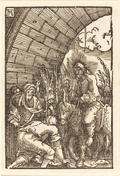 Wjazd do Jerozolimy autorstwa Albrecht Altdorfer