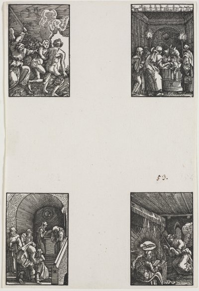 Upadek i odkupienie człowieka autorstwa Albrecht Altdorfer