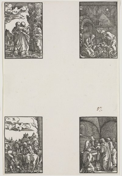 Upadek i odkupienie człowieka autorstwa Albrecht Altdorfer