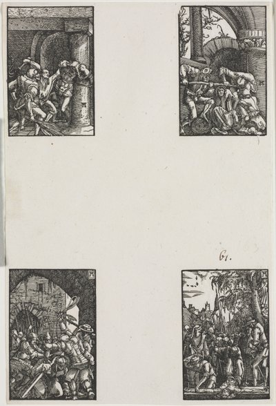 Upadek i odkupienie człowieka autorstwa Albrecht Altdorfer
