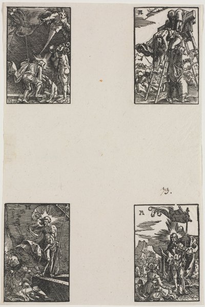 Upadek i odkupienie człowieka autorstwa Albrecht Altdorfer