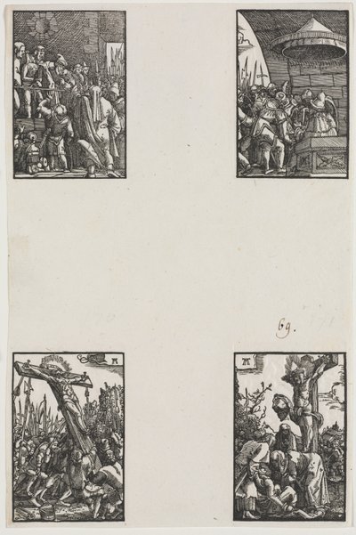 Upadek i odkupienie człowieka autorstwa Albrecht Altdorfer