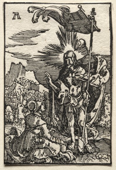Upadek i odkupienie człowieka: Chrystus ukazujący się św. Marii Magdalenie autorstwa Albrecht Altdorfer