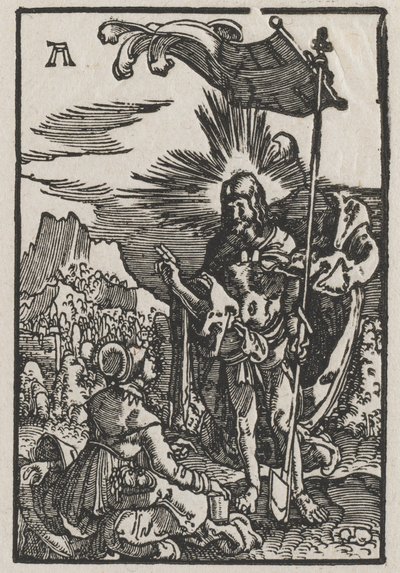 Upadek i odkupienie człowieka: Chrystus ukazujący się św. Marii Magdalenie autorstwa Albrecht Altdorfer