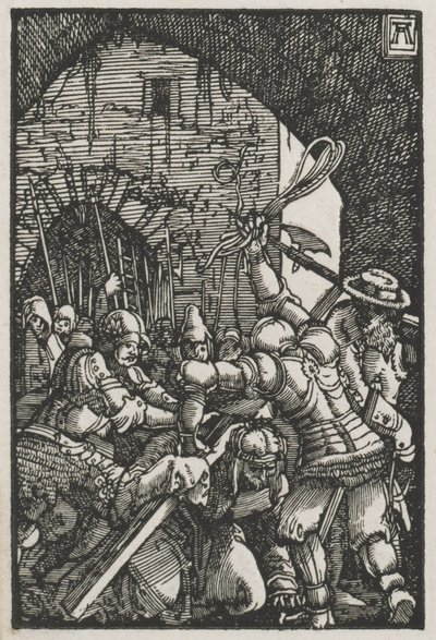 Upadek i odkupienie człowieka: Chrystus dźwigający krzyż, c. 1515. autorstwa Albrecht Altdorfer