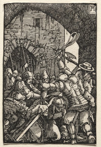 Upadek i odkupienie człowieka: Chrystus dźwigający krzyż, c. 1515. autorstwa Albrecht Altdorfer