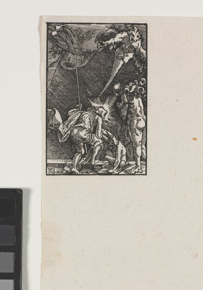 Upadek i odkupienie człowieka: Chrystus zstępujący do piekła, c. 1515. autorstwa Albrecht Altdorfer