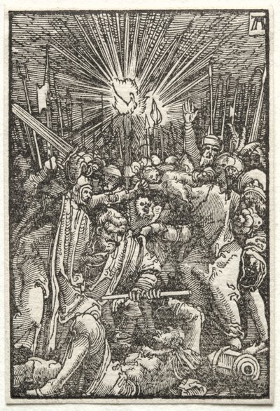 Upadek i odkupienie człowieka: Chrystus wzięty do niewoli autorstwa Albrecht Altdorfer
