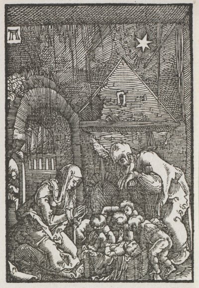 Upadek i odkupienie człowieka: Narodzenia autorstwa Albrecht Altdorfer