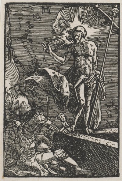 Upadek i odkupienie człowieka: zmartwychwstanie autorstwa Albrecht Altdorfer