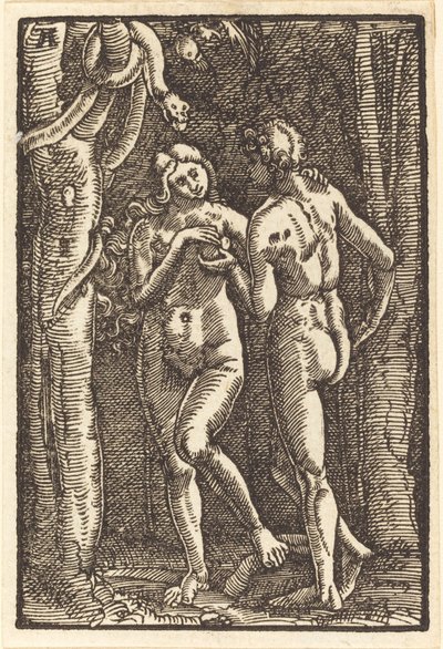Upadek człowieka autorstwa Albrecht Altdorfer
