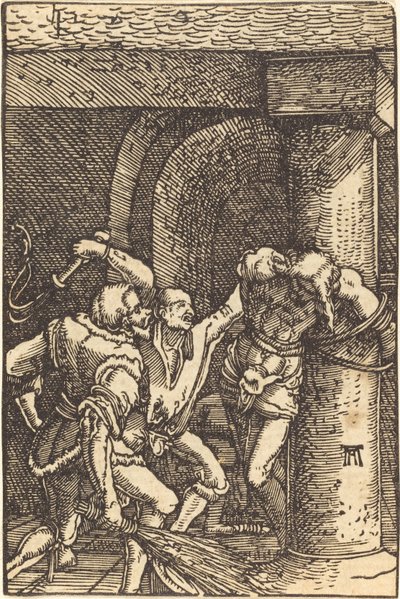Biczowanie Chrystusa autorstwa Albrecht Altdorfer
