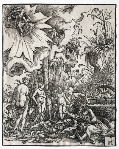 Wyrok Paryża, 1511. autorstwa Albrecht Altdorfer