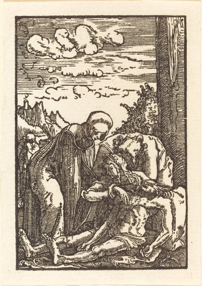 Opłakiwanie pod krzyżem autorstwa Albrecht Altdorfer