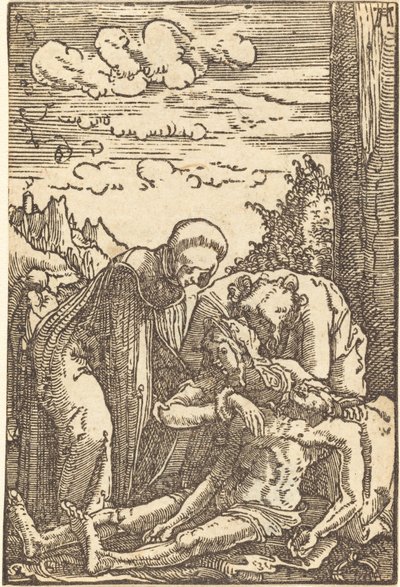 Opłakiwanie Chrystusa autorstwa Albrecht Altdorfer