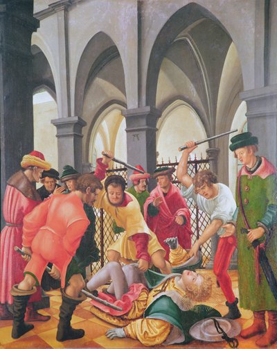 Męczeństwo św. Floriana autorstwa Albrecht Altdorfer