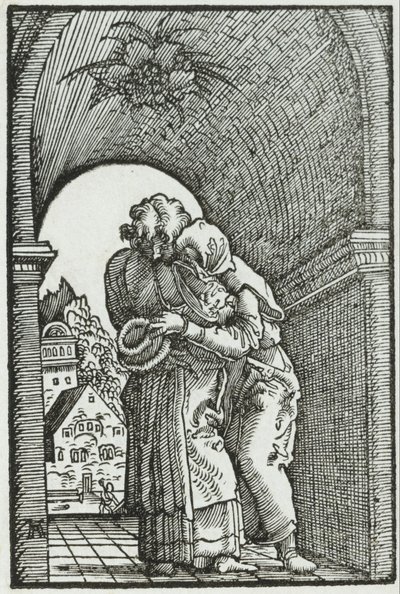 Spotkanie Joachima i Anny autorstwa Albrecht Altdorfer