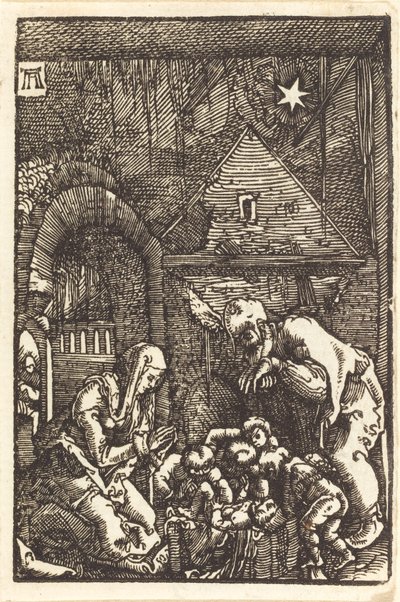 Narodzenie Chrystusa autorstwa Albrecht Altdorfer
