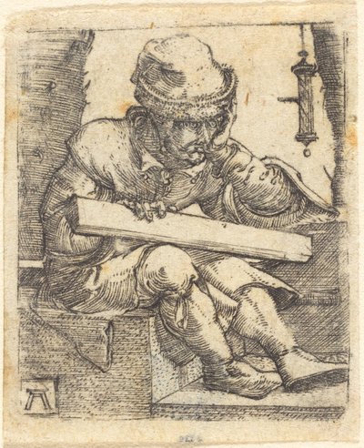 Zamyślony cieśla autorstwa Albrecht Altdorfer