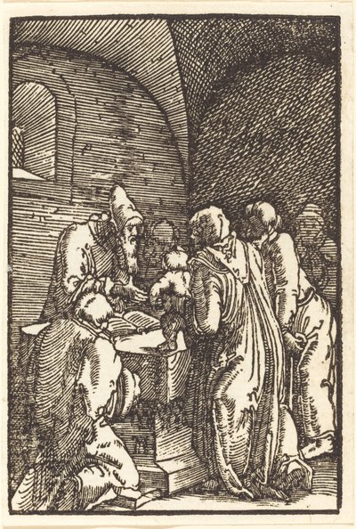 Ofiarowanie Chrystusa w świątyni autorstwa Albrecht Altdorfer