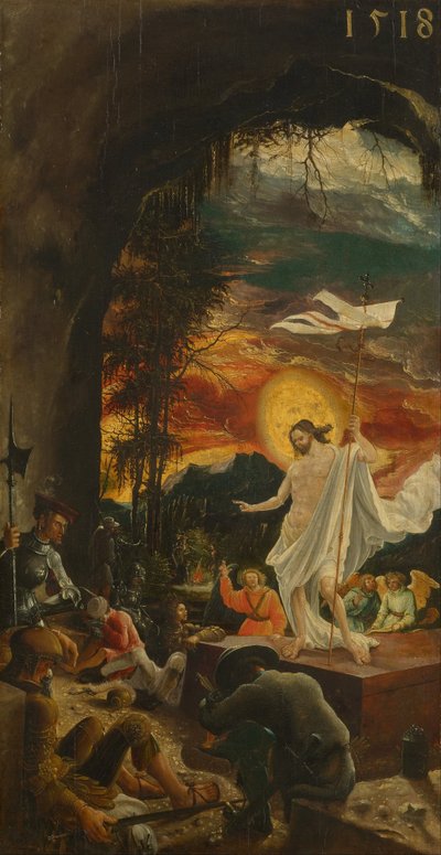 Zmartwychwstanie Chrystusa autorstwa Albrecht Altdorfer