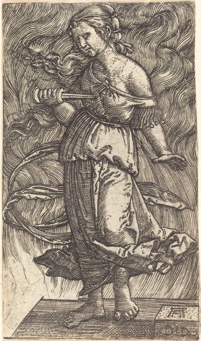 Samobójstwo Dydony autorstwa Albrecht Altdorfer