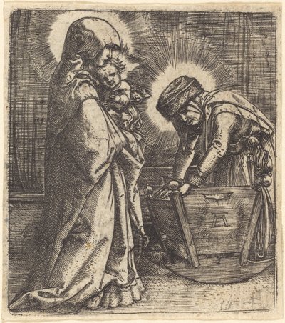 Dziewica z Dzieciątkiem i Święta Anna autorstwa Albrecht Altdorfer