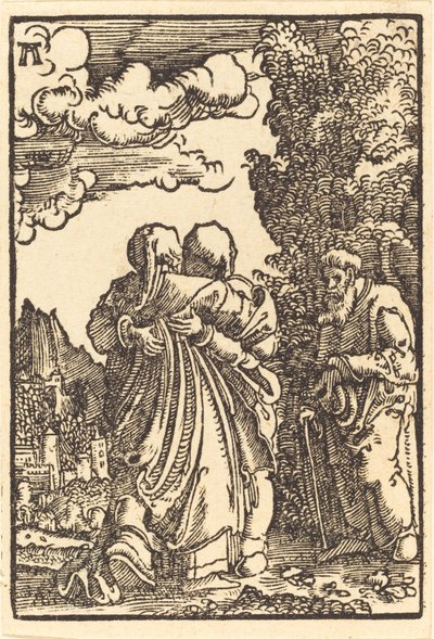 Nawiedzenie Matki Boskiej autorstwa Albrecht Altdorfer
