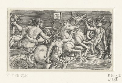 Triumf morskich bogów autorstwa Albrecht Altdorfer