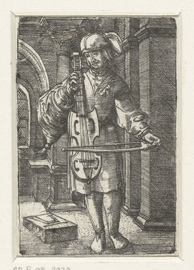 Vedelspeler autorstwa Albrecht Altdorfer