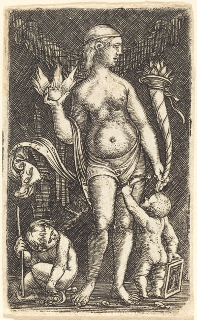 Wenus i amorki autorstwa Albrecht Altdorfer