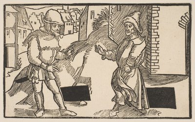 Adelphi, z The Comedie of Terence, XIX-wieczny reprint.n.d. autorstwa Albrecht Dürer