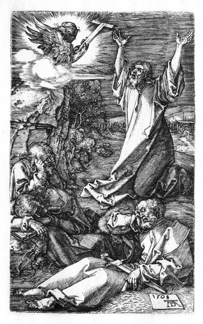 Agonia w ogrodzie autorstwa Albrecht Dürer