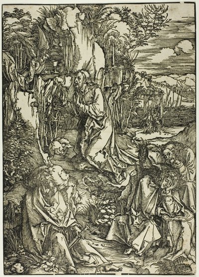 Agonia w ogrodzie, z filmu Wielka pasja autorstwa Albrecht Dürer