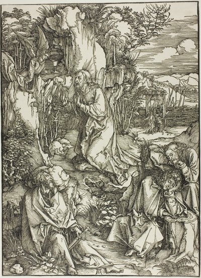 Agonia w ogrodzie, z filmu Wielka pasja autorstwa Albrecht Dürer