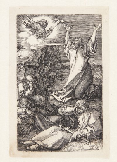 Agonia w ogrodzie autorstwa Albrecht Dürer