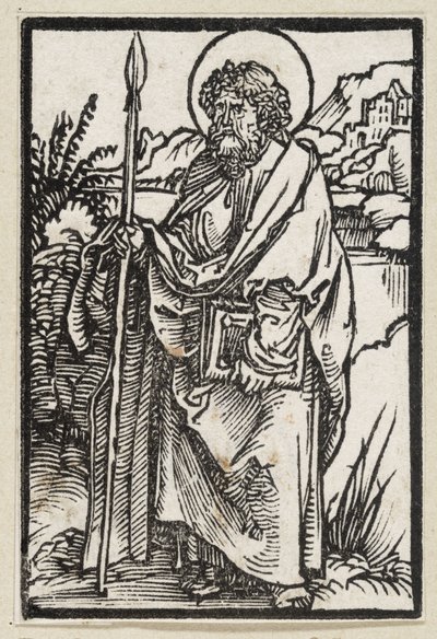 Apostoł Tomasz (63 sceny religijne) autorstwa Albrecht Dürer
