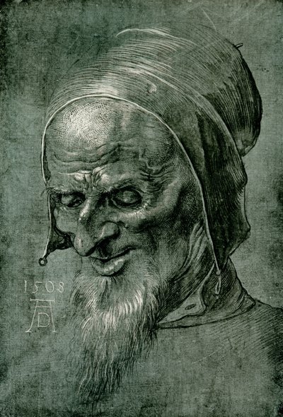 Głowa apostoła 1508 autorstwa Albrecht Dürer