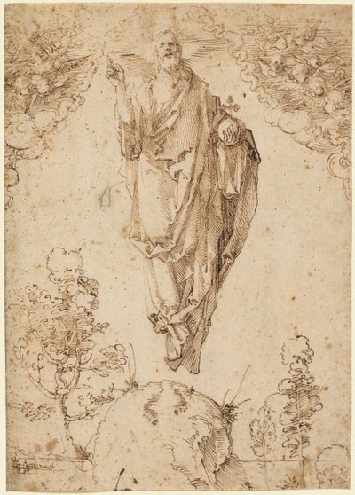 Wniebowstąpienie Chrystusa autorstwa Albrecht Dürer