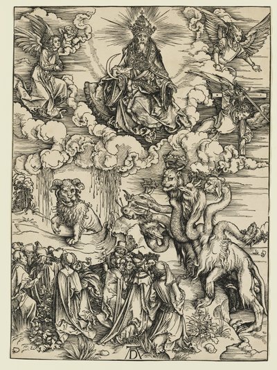 Bestia o dwóch rogach jak baranek autorstwa Albrecht Dürer