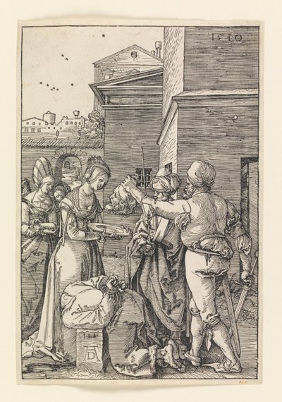 Ścięcie Jana Chrzciciela autorstwa Albrecht Dürer
