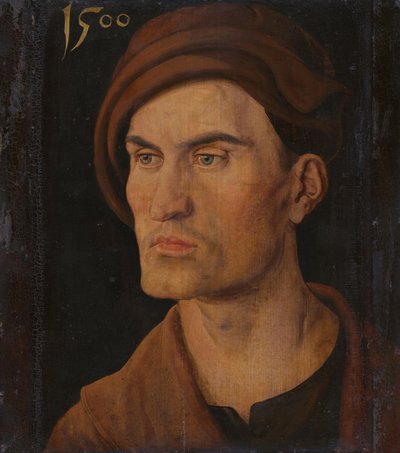 Portret młodego mężczyzny autorstwa Albrecht Dürer
