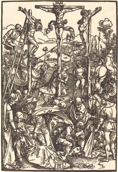 Kalwaria z Trzema Krzyżami autorstwa Albrecht Dürer